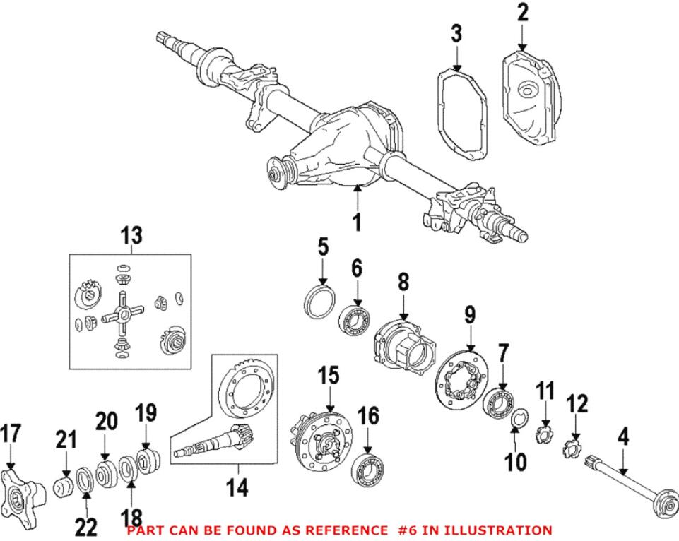 Mercedes Wheel Bearing - Rear 0079812105